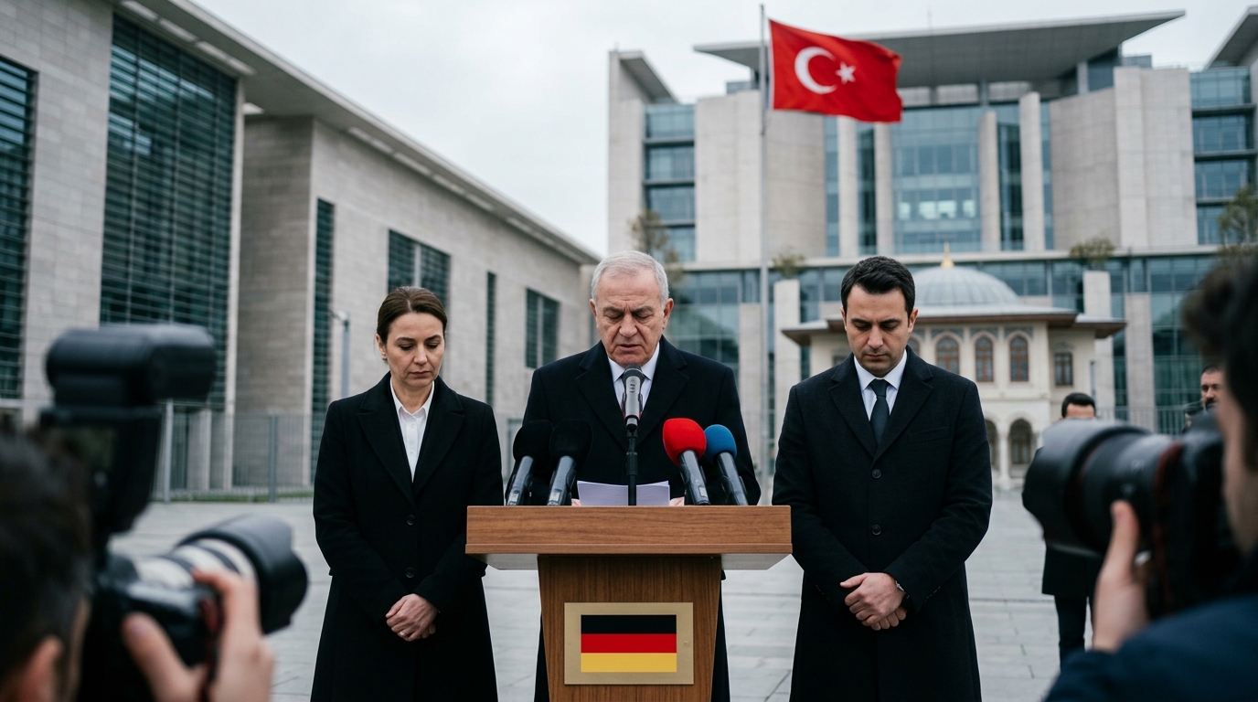 Almanya Başbakanı Friedrich Merz basın toplantısında