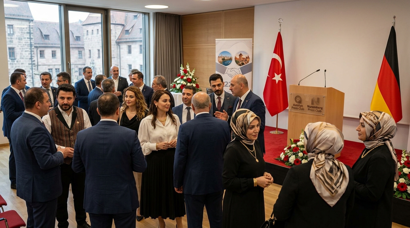 Antalya ve Nürnberg heyetleri bir arada