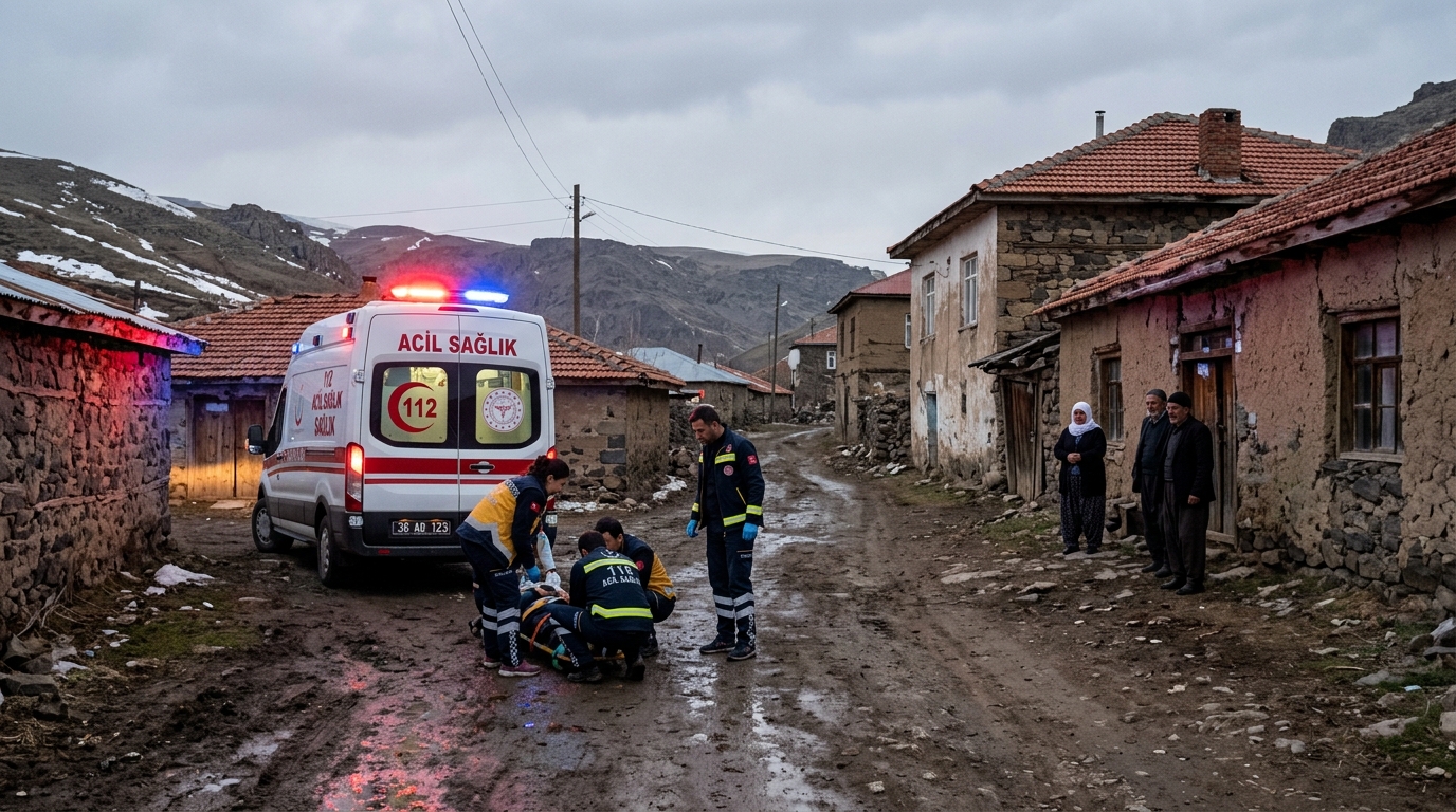 Kars'ta mantar zehirlenmesi vakası sonrası hastaneye kaldırılan vatandaşın durumu takip ediliyor