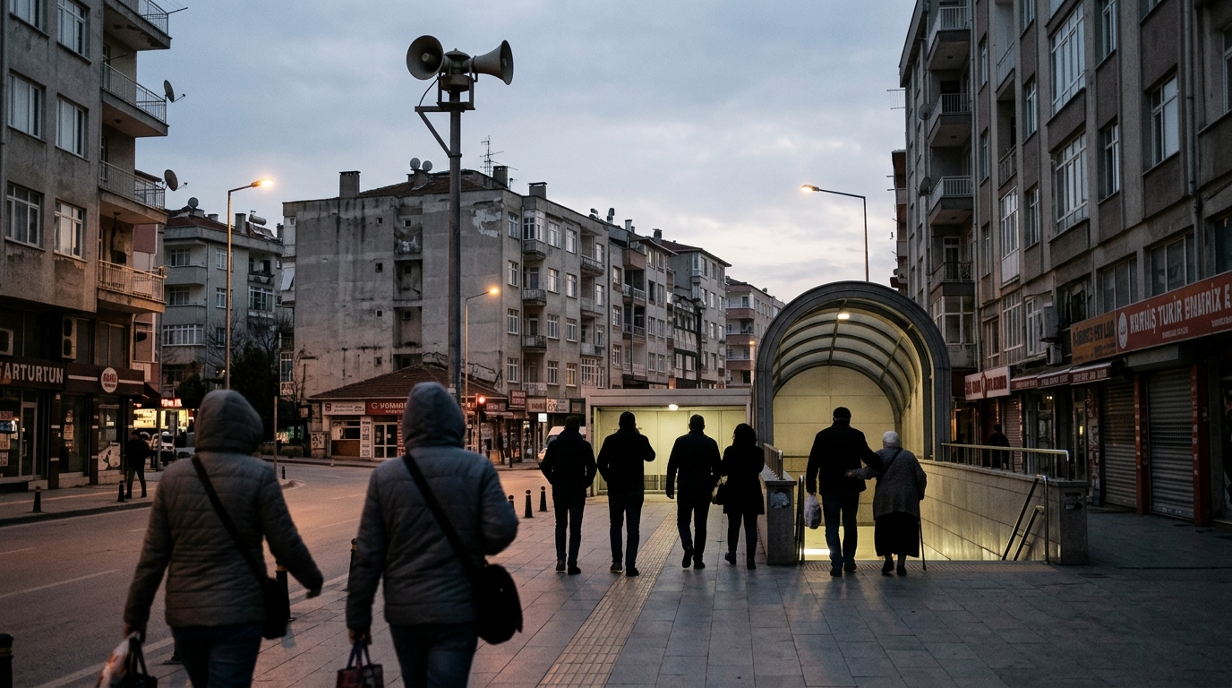 Bahreyn'de sirenlerin çalması ve halkın güvenli bölgelere yönlendirilmesi