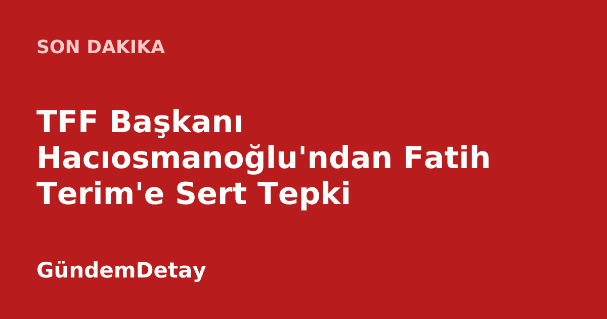 TFF Başkanı İbrahim Hacıosmanoğlu konuşma yaparken